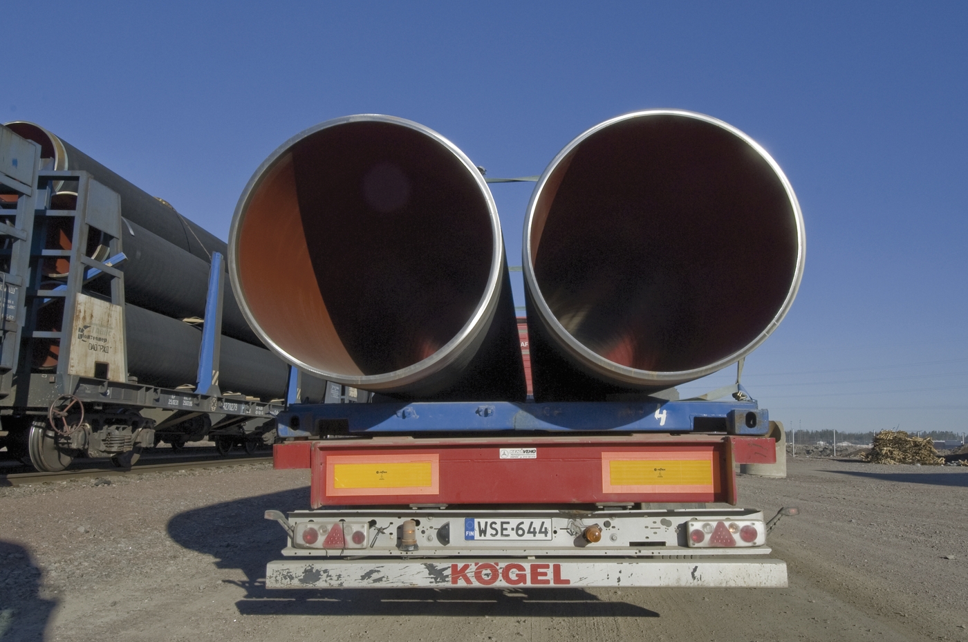 Last Pipes For Concrete Weight Coating In Kotka Images Nord Stream Ag 