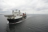 Pipelay Vessel Solitaire Enters the Baltic Sea